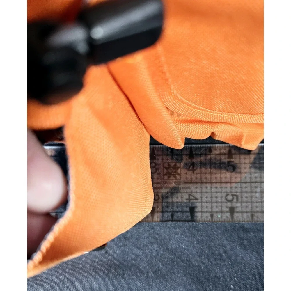 Sunhiker Fanny Pack Waist Pack Orange Multi Pockets Zip Hiking Walking‎ Running